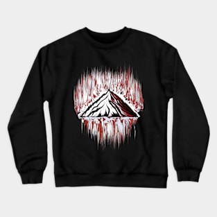 Mountain Illustration Crewneck Sweatshirt